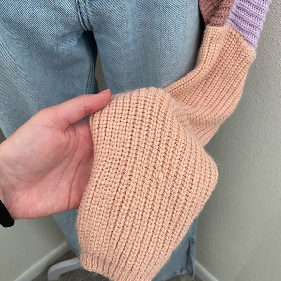 Pretty Little Thing Color Block Sweater - Picture 3 of 14